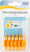 TEPE-Interdentalbuerste-0-45mm-orange